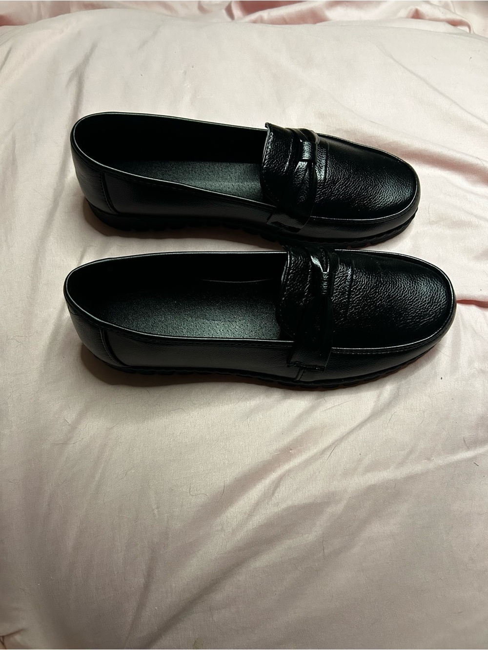 Bartender black waterproof loafers